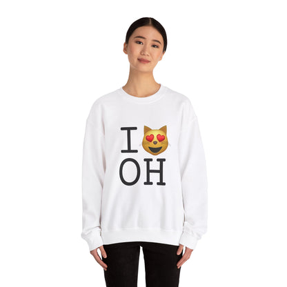 "I'm a Cat that Loves Ohio" Sweatshirt