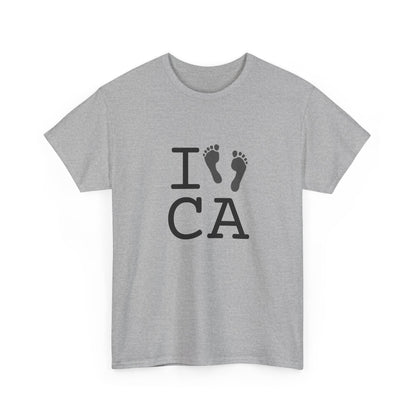 "I leave Footsteps in California" Tee