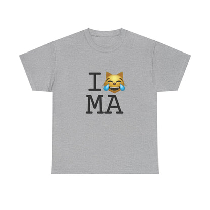 "I'm Laughing like a Cat at Massachusetts" Tee