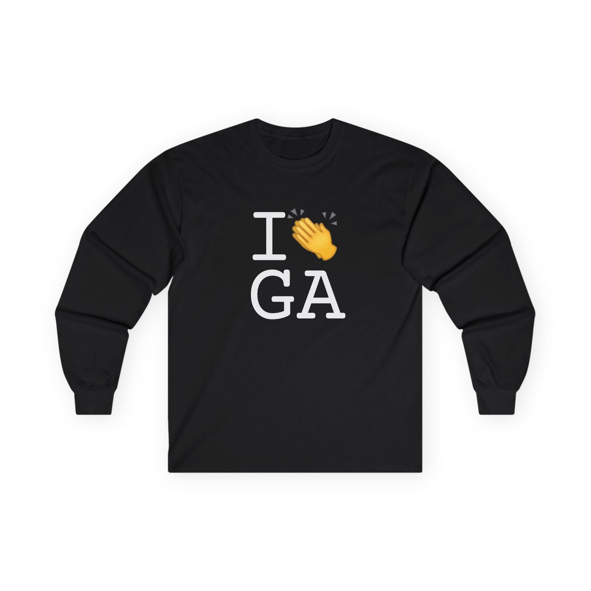 "I Applaud Georgia" Long Sleeve Shirt