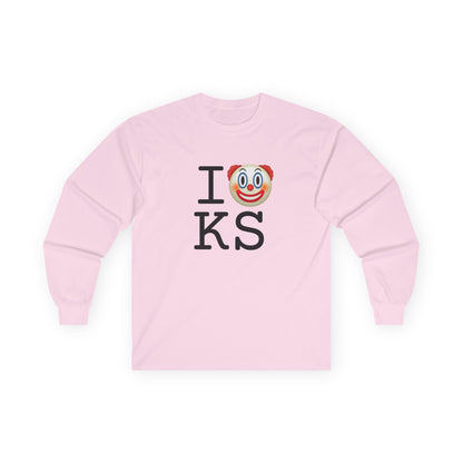 "I Clown on Kansas" Long Sleeve Shirt