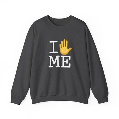 "I Stop (Raised Hand) Maine" Sweatshirt
