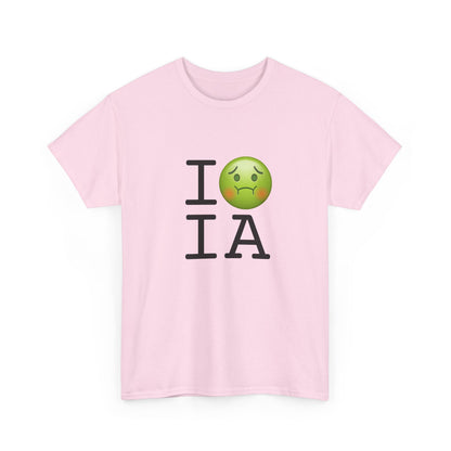 "I'm Nauseous about Iowa" Tee
