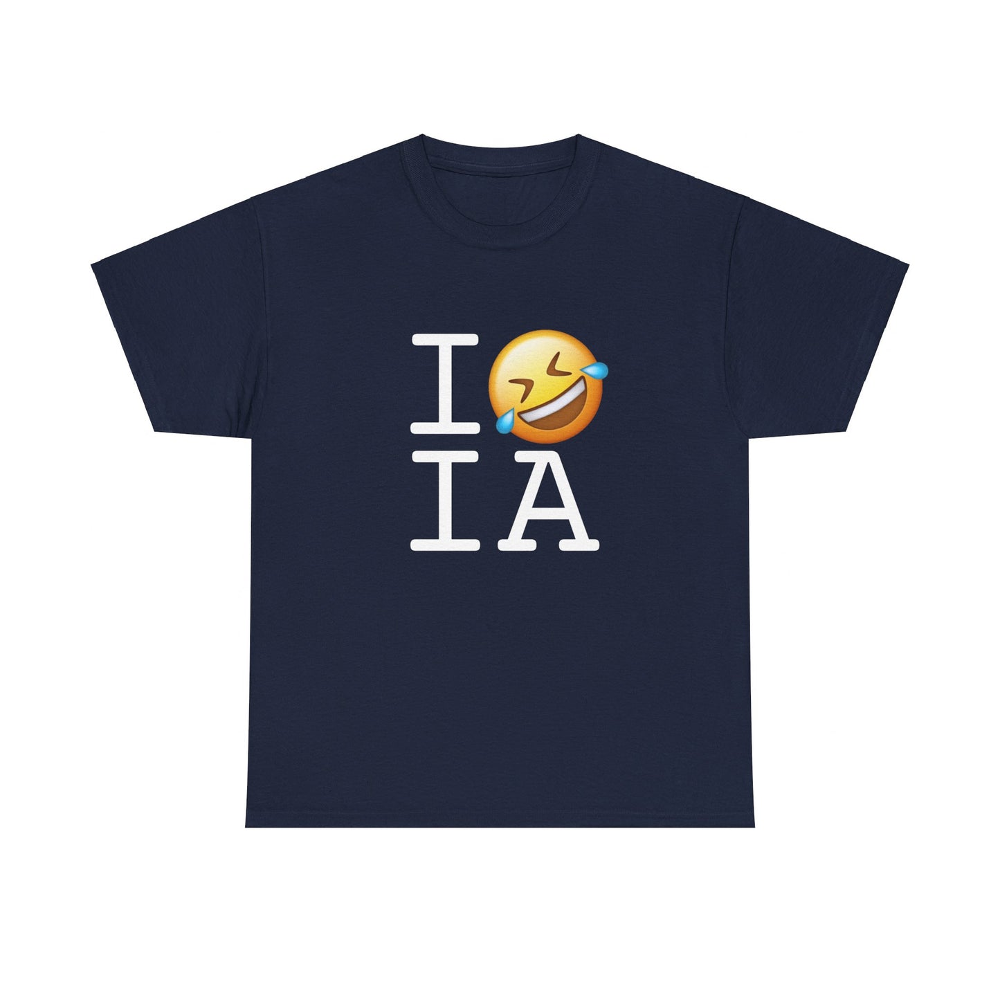 "I Laugh Hard (LMFAO) at Iowa" Tee