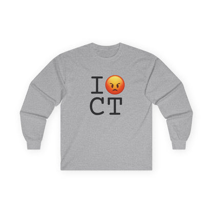 "I'm Angry about Connecticut" Long Sleeve Shirt