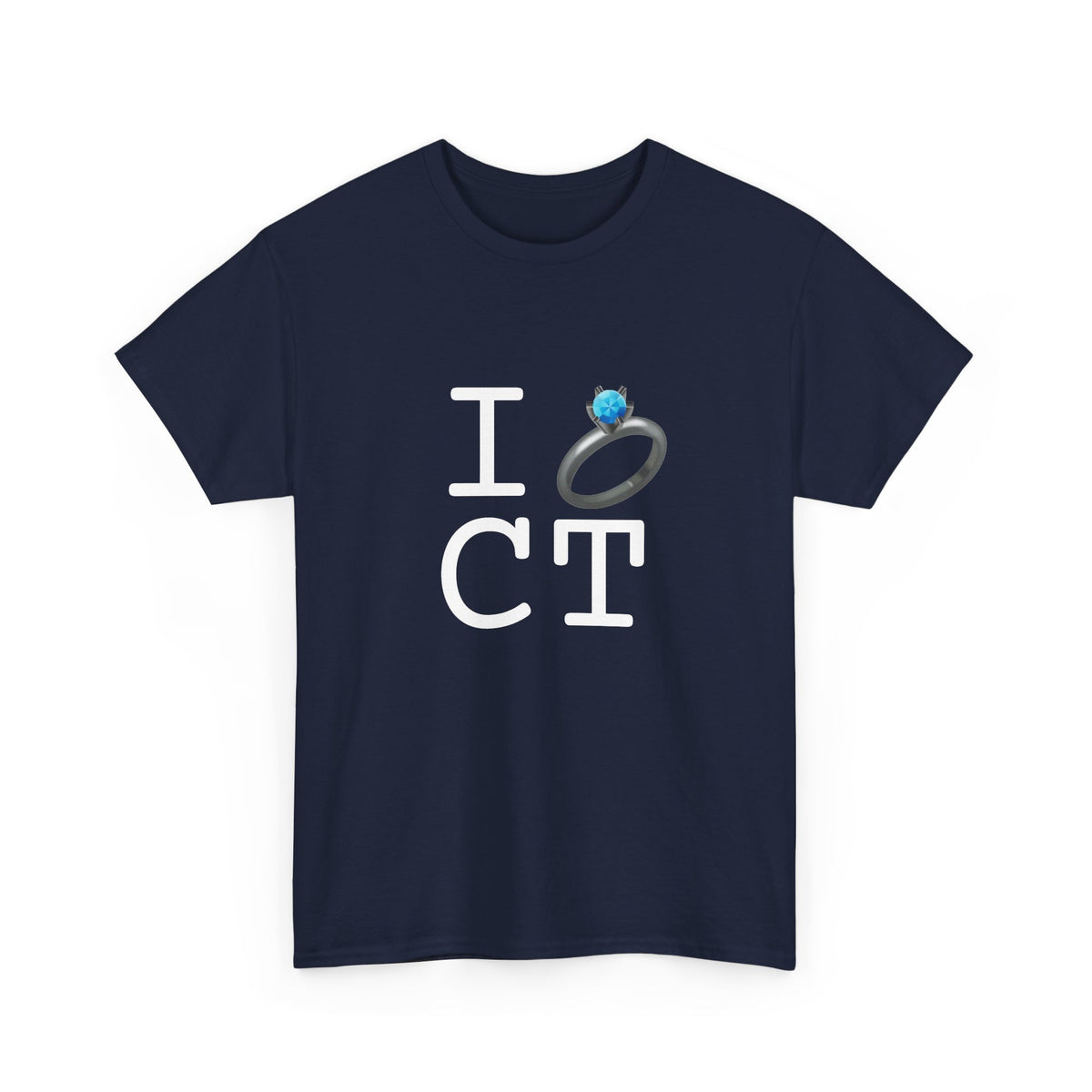 "I'm Married to (Diamond Ring) Connecticut" Tee