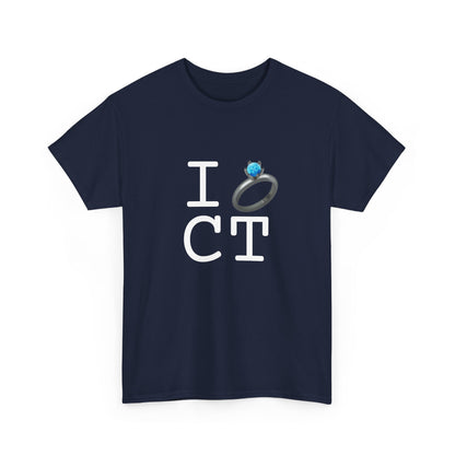 "I'm Married to (Diamond Ring) Connecticut" Tee