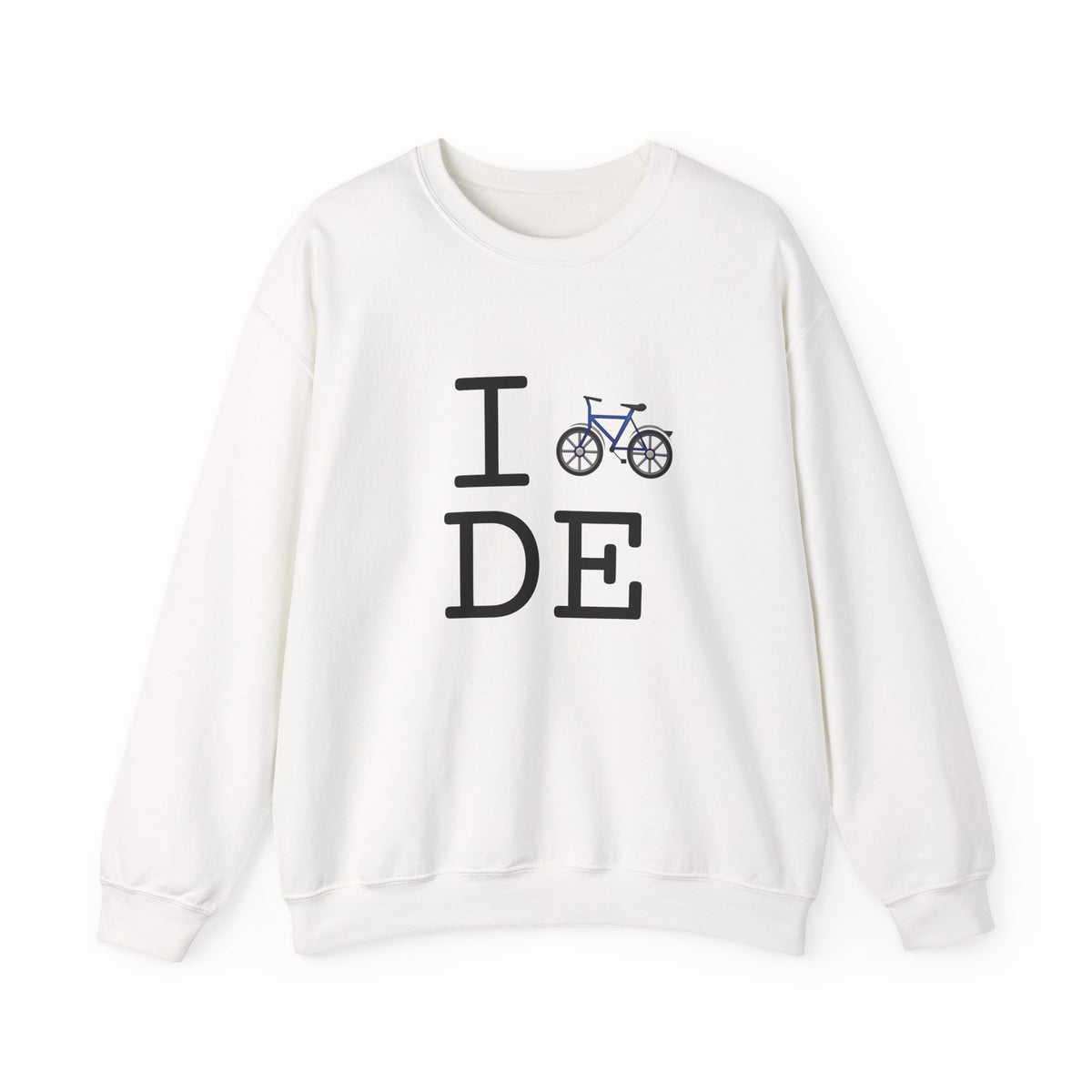"I Bicycle Delaware" Sweatshirt