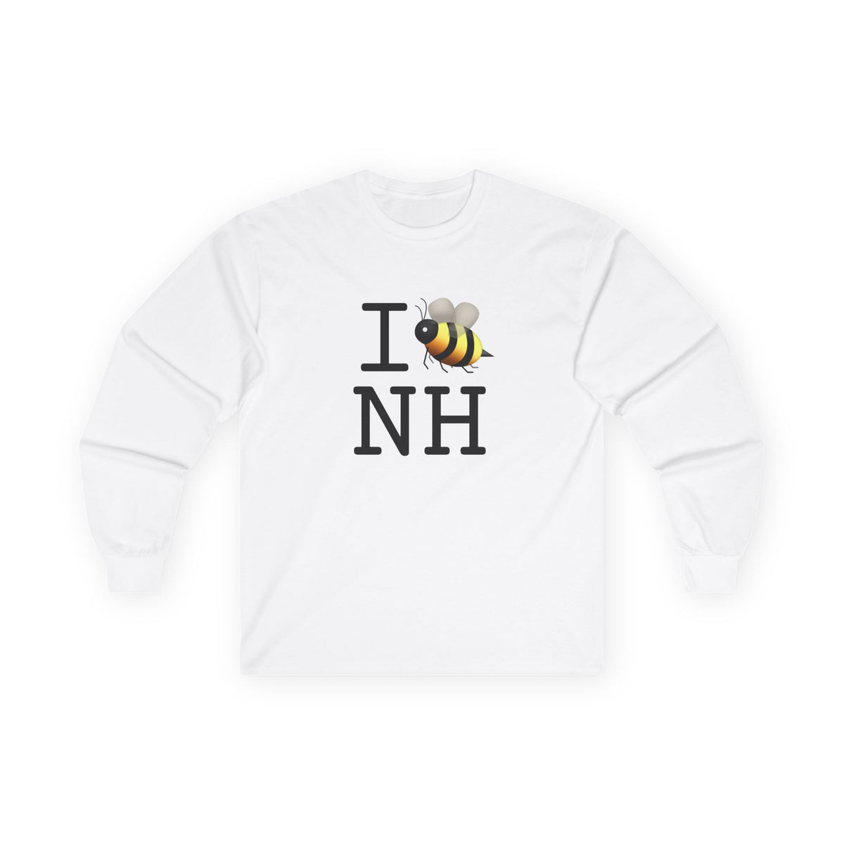 "I Bee in New Hampshire" Long Sleeve Shirt