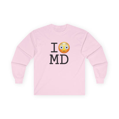 "I'm Embarrassed by Maryland" Long Sleeve Shirt