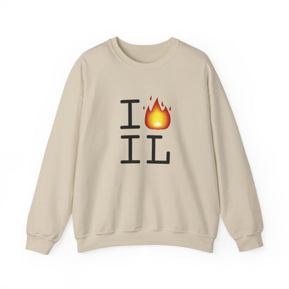 "I've got Fire for Illinois" Sweatshirt