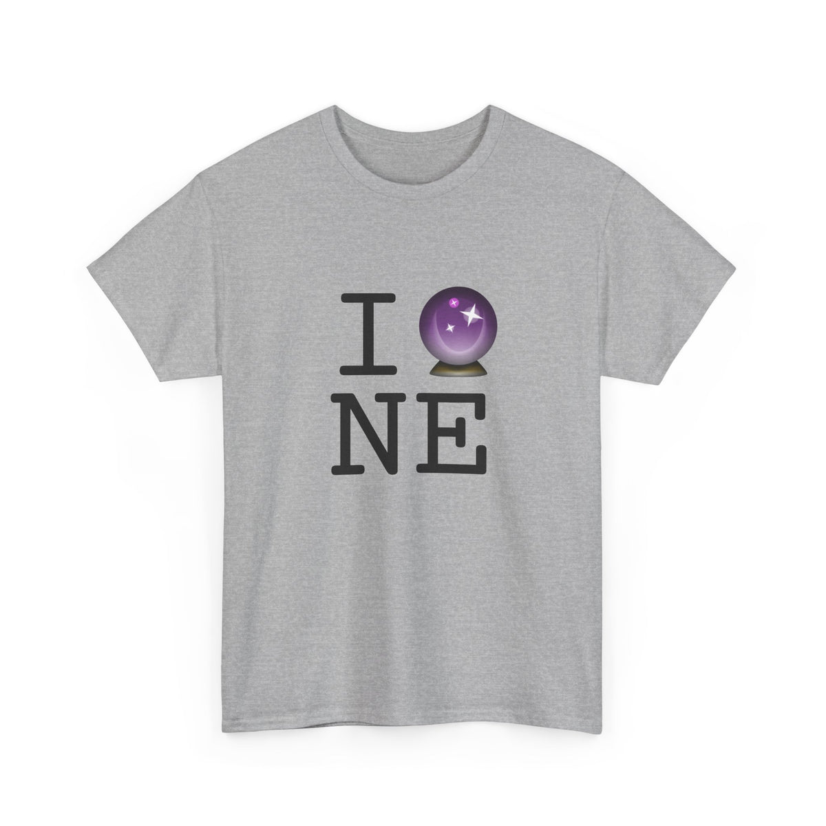 "I Predict the Future (Crystal Ball) of Nebraska" Tee
