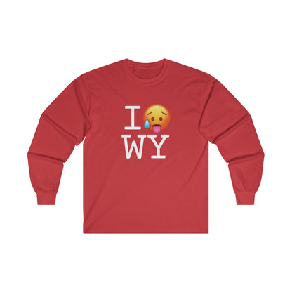 "I'm Hot in Wyoming" Long Sleeve Shirt