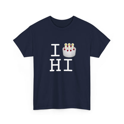 "I Birthday Cake Hawaii" Tee