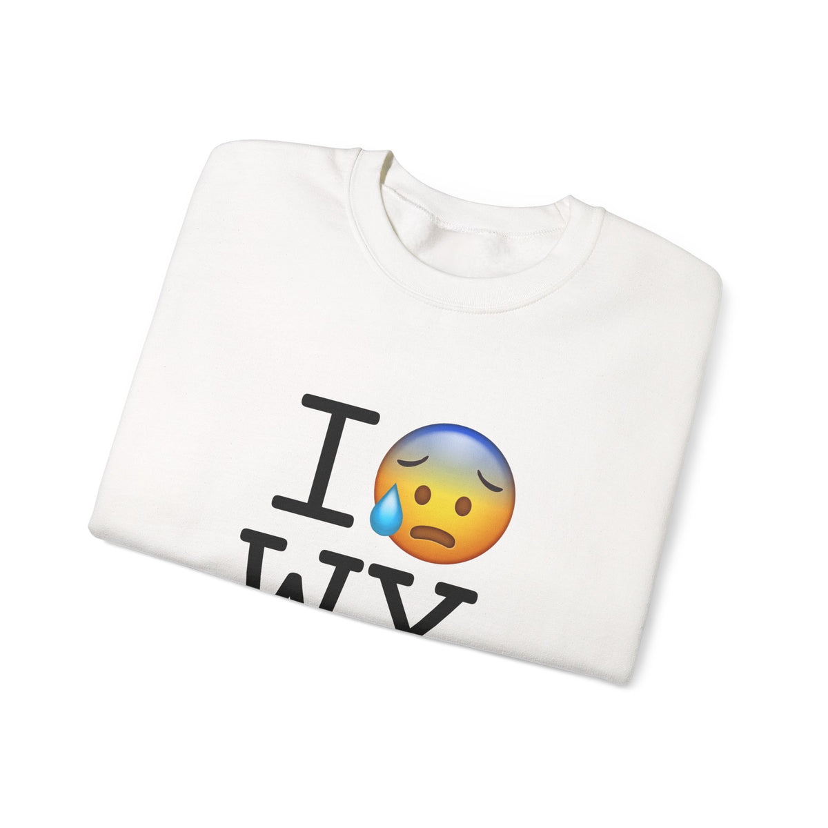 "I'm Anxiously Sweating in Wyoming" Sweatshirt