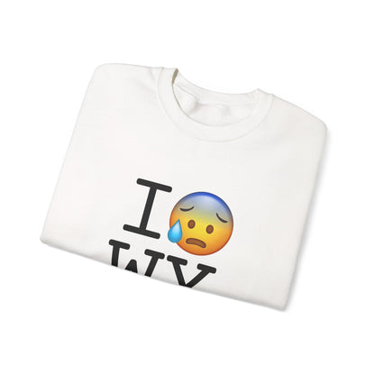"I'm Anxiously Sweating in Wyoming" Sweatshirt