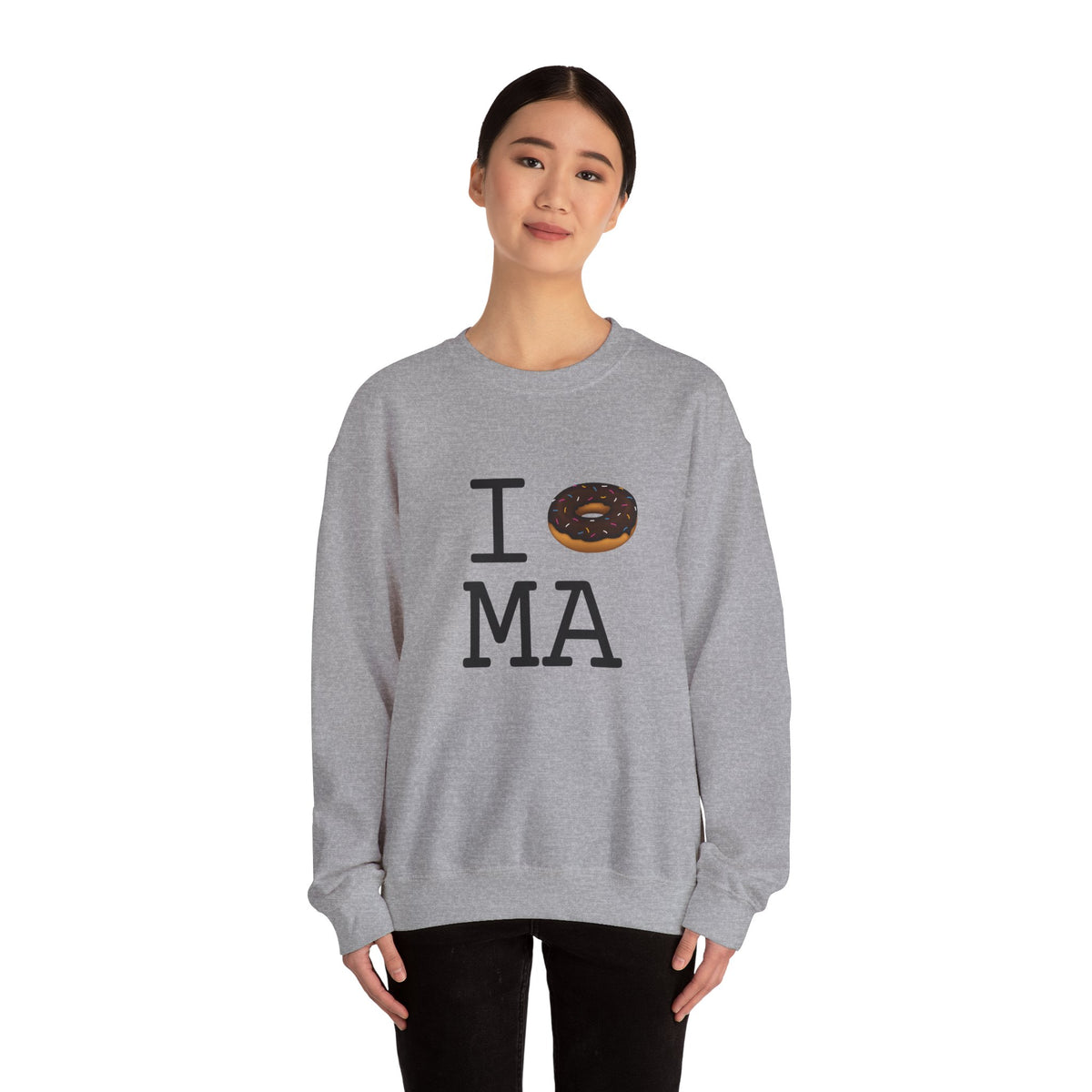 "I Donut Massachusetts" Sweatshirt