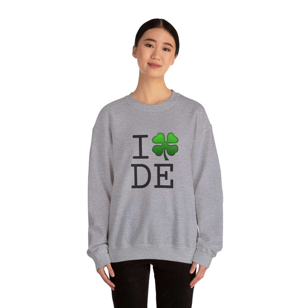 "I'm Lucky (Clover) in Delaware" Sweatshirt