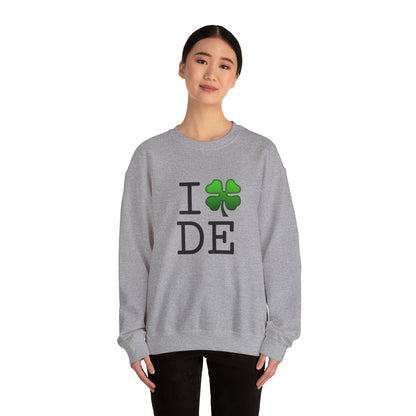 "I'm Lucky (Clover) in Delaware" Sweatshirt
