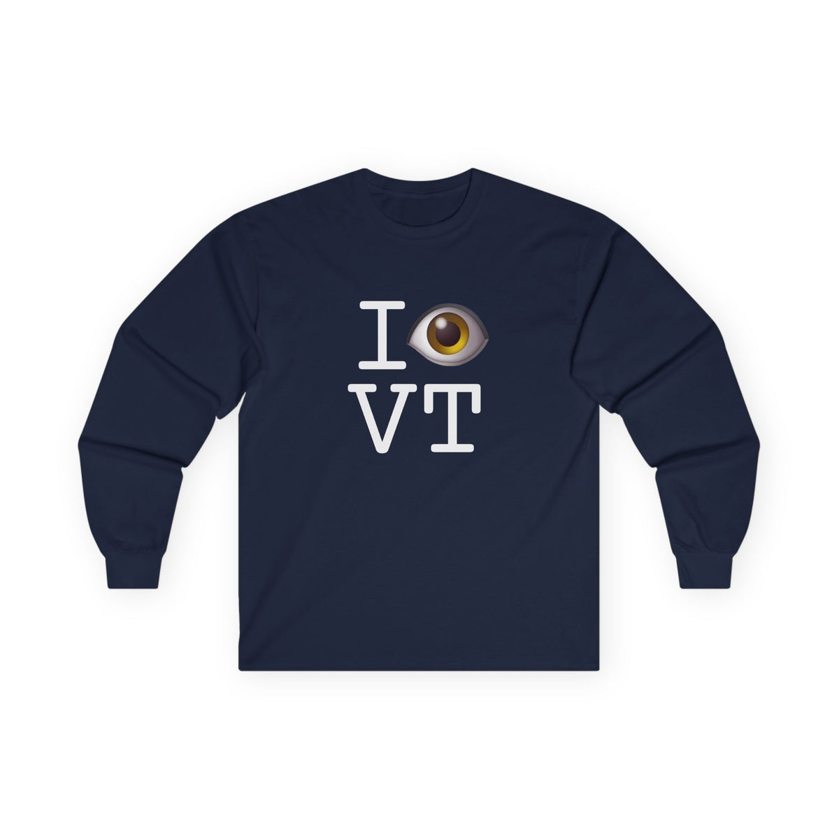 "I See (Eye) Vermont" Long Sleeve Shirt