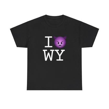"I'm an Angry Devil about Wyoming" Tee