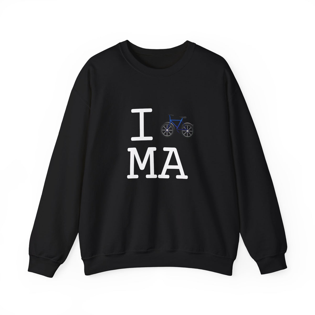 "I Bicycle Massachusetts" Sweatshirt