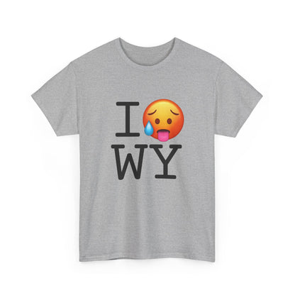 "I'm Hot in Wyoming" Tee