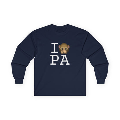 "I Don't Speak about Pennsylvania" Long Sleeve Shirt