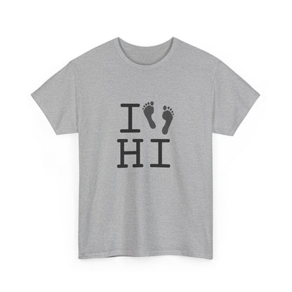 "I leave Footsteps in Hawaii" Tee