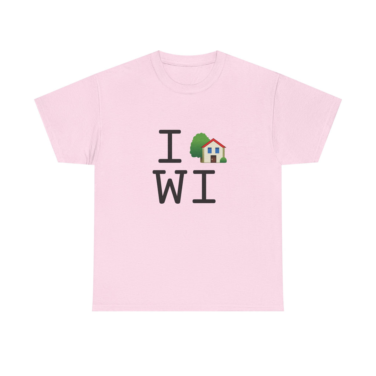 "I'm Home in Wisconsin" Tee