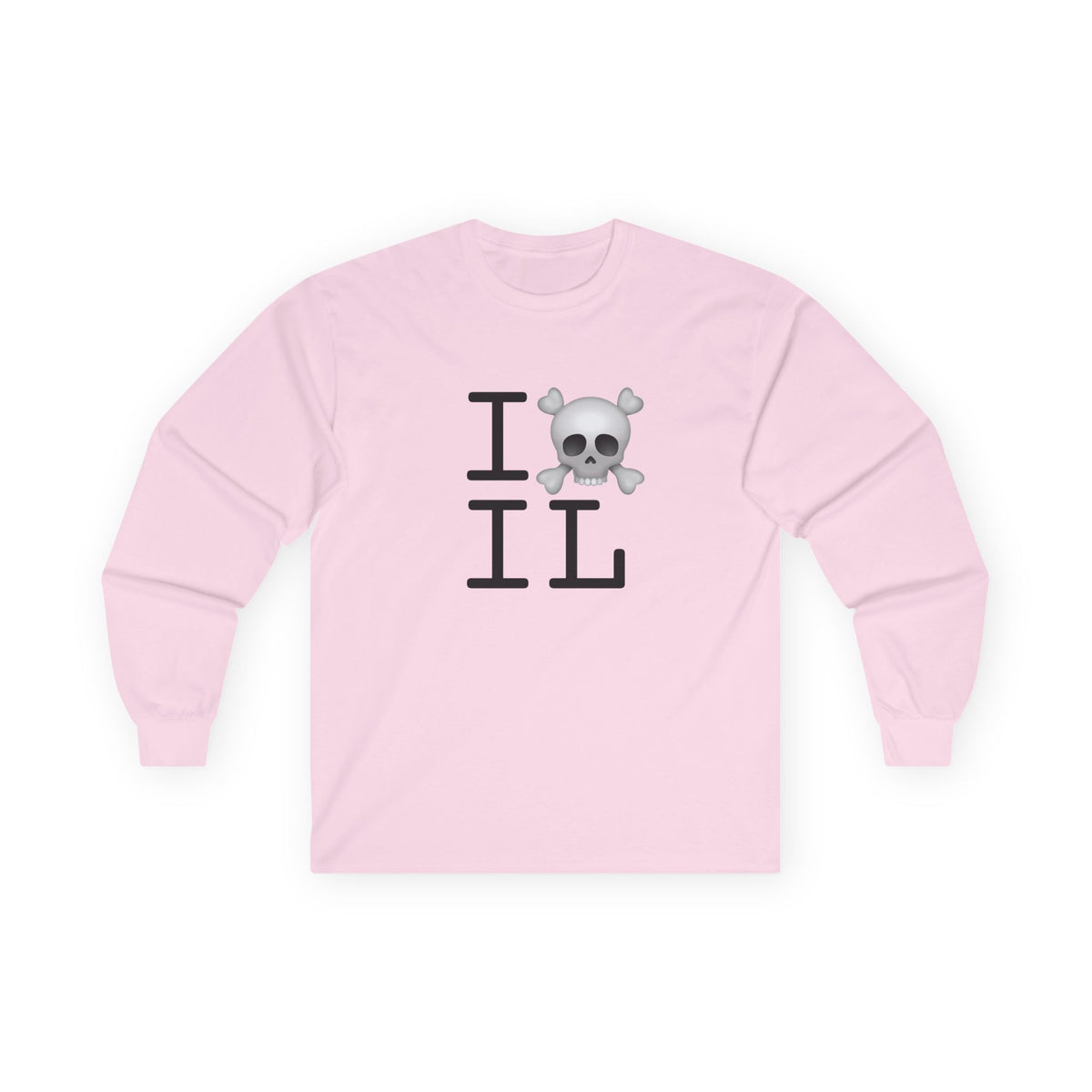 "I'm a Pirate in Illinois" Long Sleeve Shirt