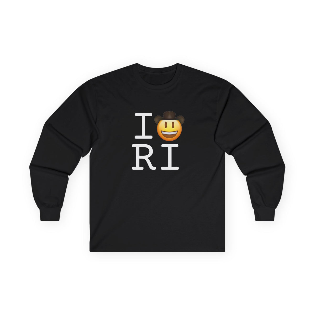 "I'm a Cowboy or Cowgirl in Rhode Island" Long Sleeve Shirt
