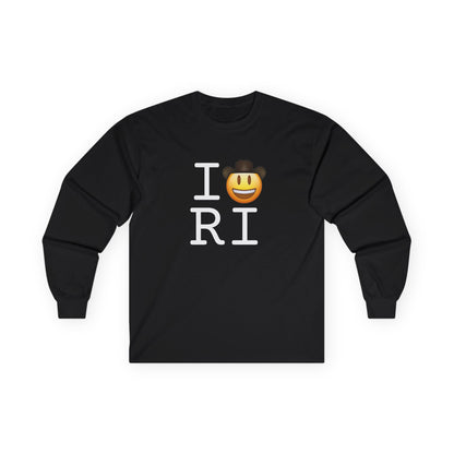 "I'm a Cowboy or Cowgirl in Rhode Island" Long Sleeve Shirt