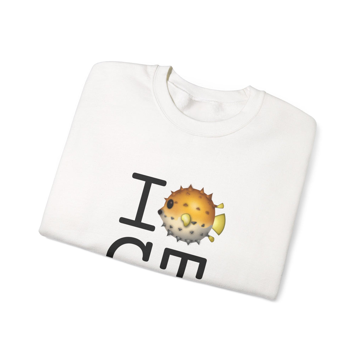 "I Blowfish in Connecticut" Sweatshirt