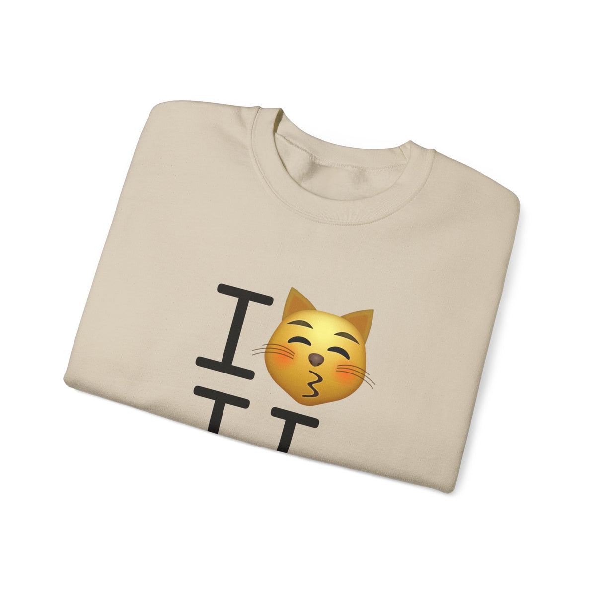 "I'm a Kissing Cat toward Illinois" Sweatshirt