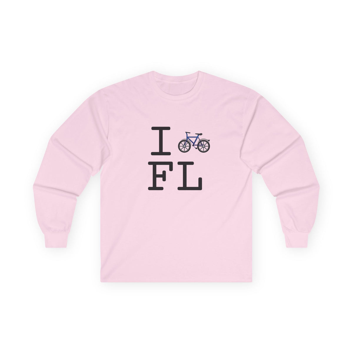 "I Bicycle Florida" Long Sleeve Shirt