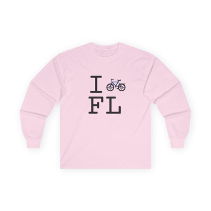 "I Bicycle Florida" Long Sleeve Shirt