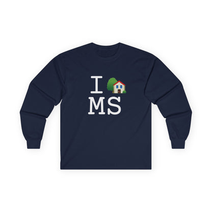 "I'm Home in Mississippi" Long Sleeve Shirt
