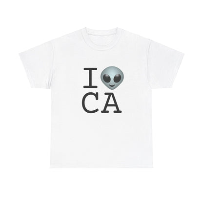 "I Feel Alien in California" Tee