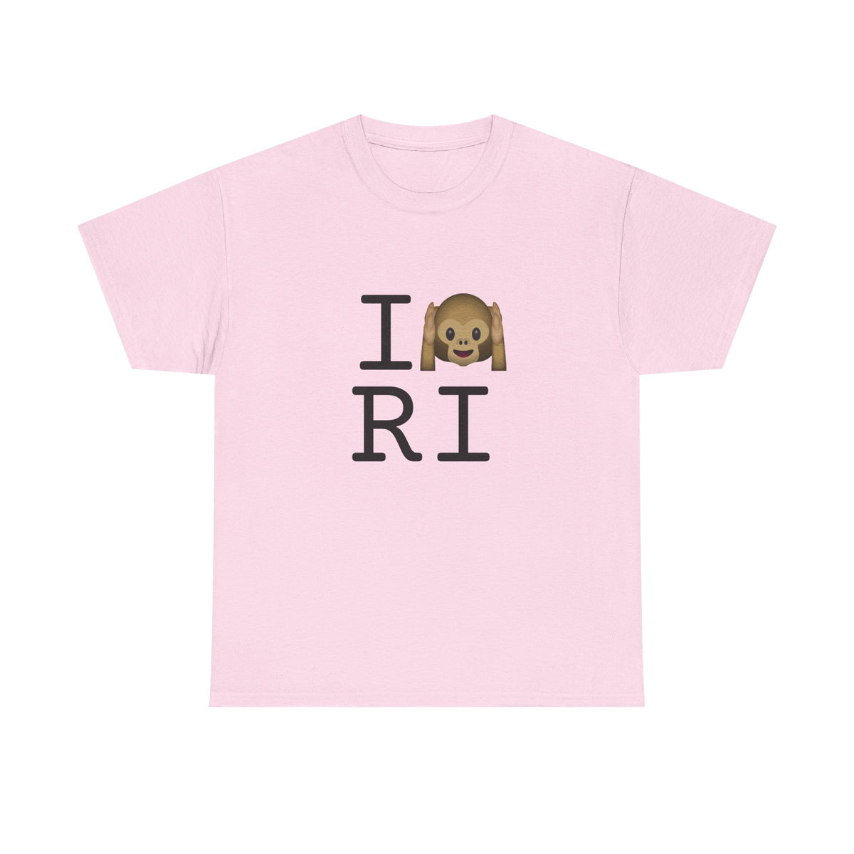 "I Don't Hear Rhode Island" Tee