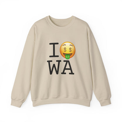 "I Get Rich in Washington" Sweatshirt