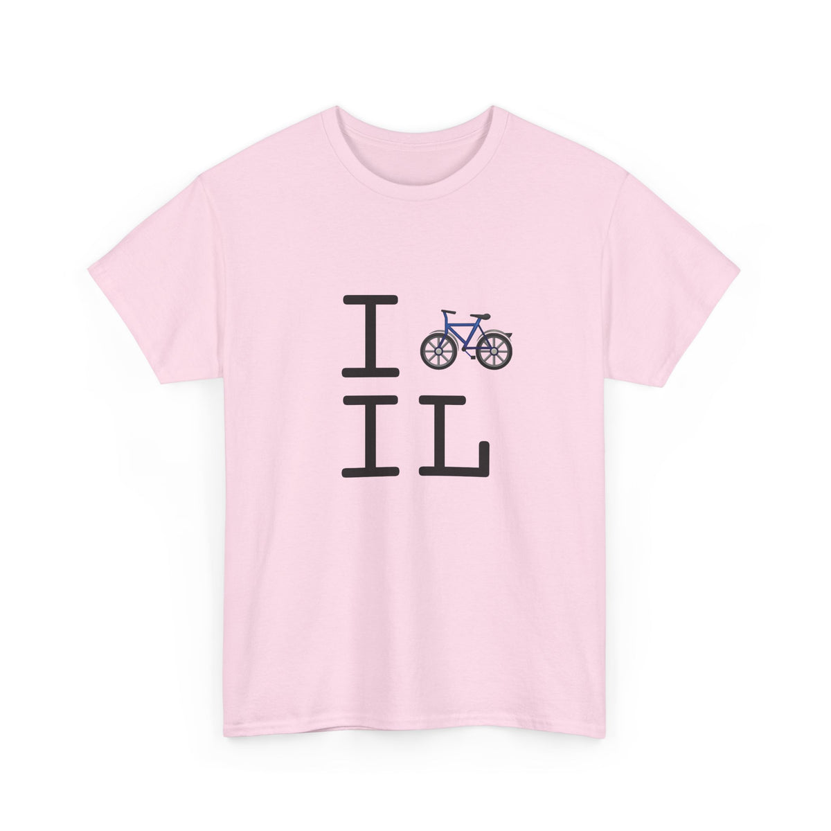 "I Bicycle Illinois" Tee