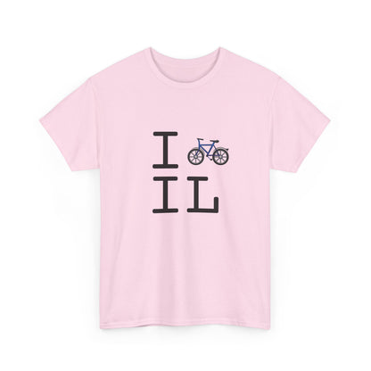 "I Bicycle Illinois" Tee