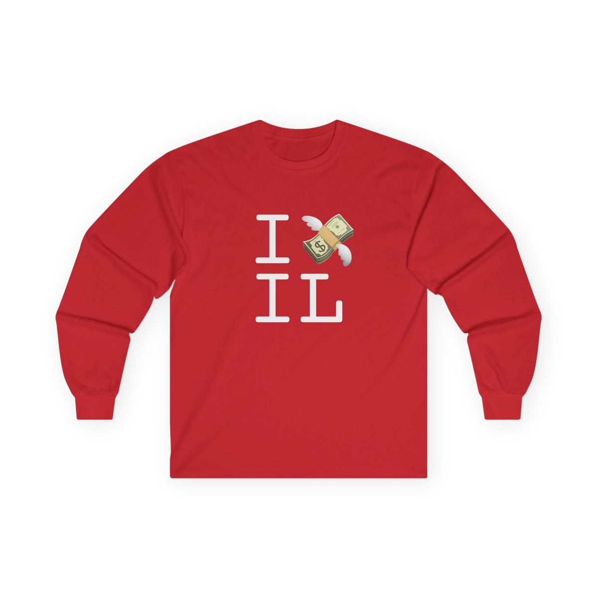 "I Lose Money in Illinois" Long Sleeve Shirt