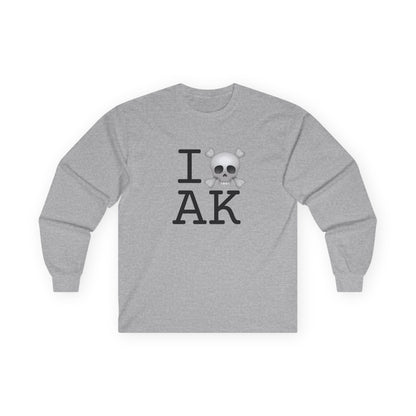 "I'm a Pirate in Alaska" Long Sleeve Shirt
