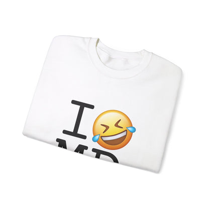"I Laugh Hard (LMFAO) at Maryland" Sweatshirt