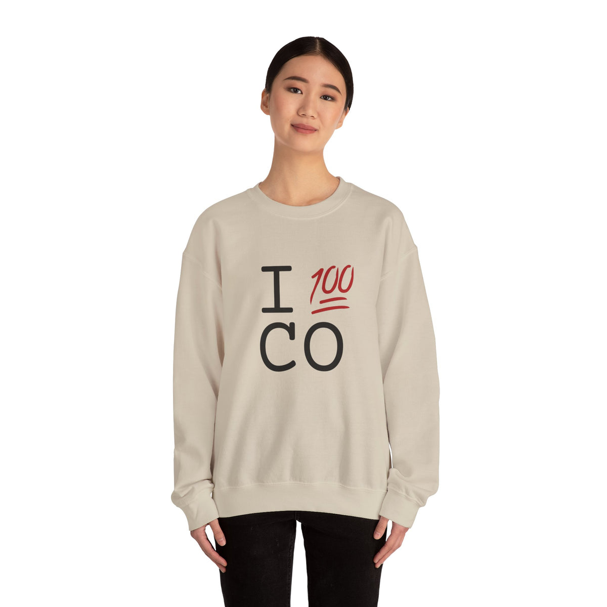 "I Keep it 100 in Colorado" Sweatshirt