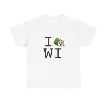 "I'm Home in Wisconsin" Tee