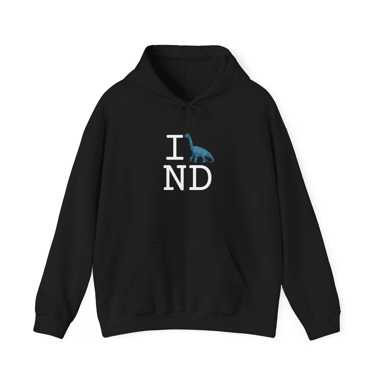 "I'm a Dinosaur in North Dakota" Hoodie