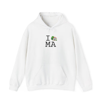"I'm Home in Massachusetts" Hoodie